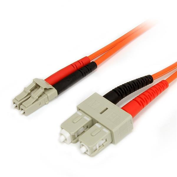 StarTech.com FIBLCSC3 InfiniBand og fiberoptisk kabel 3 m LC SC Orange