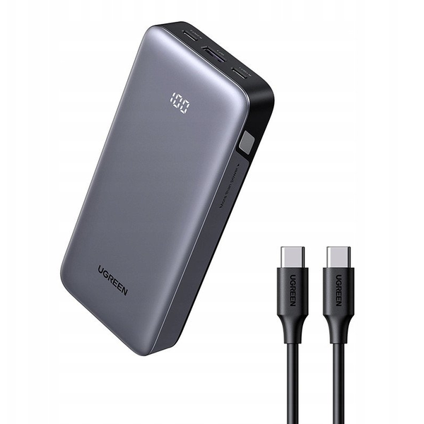 UGREEN PB532 Powerbank 20000mAh 30W szürke