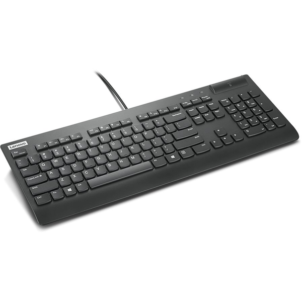 Lenovo Smartcard Wired Keyboard II tastatur Hjemme/kontor USB US engelsk Sort