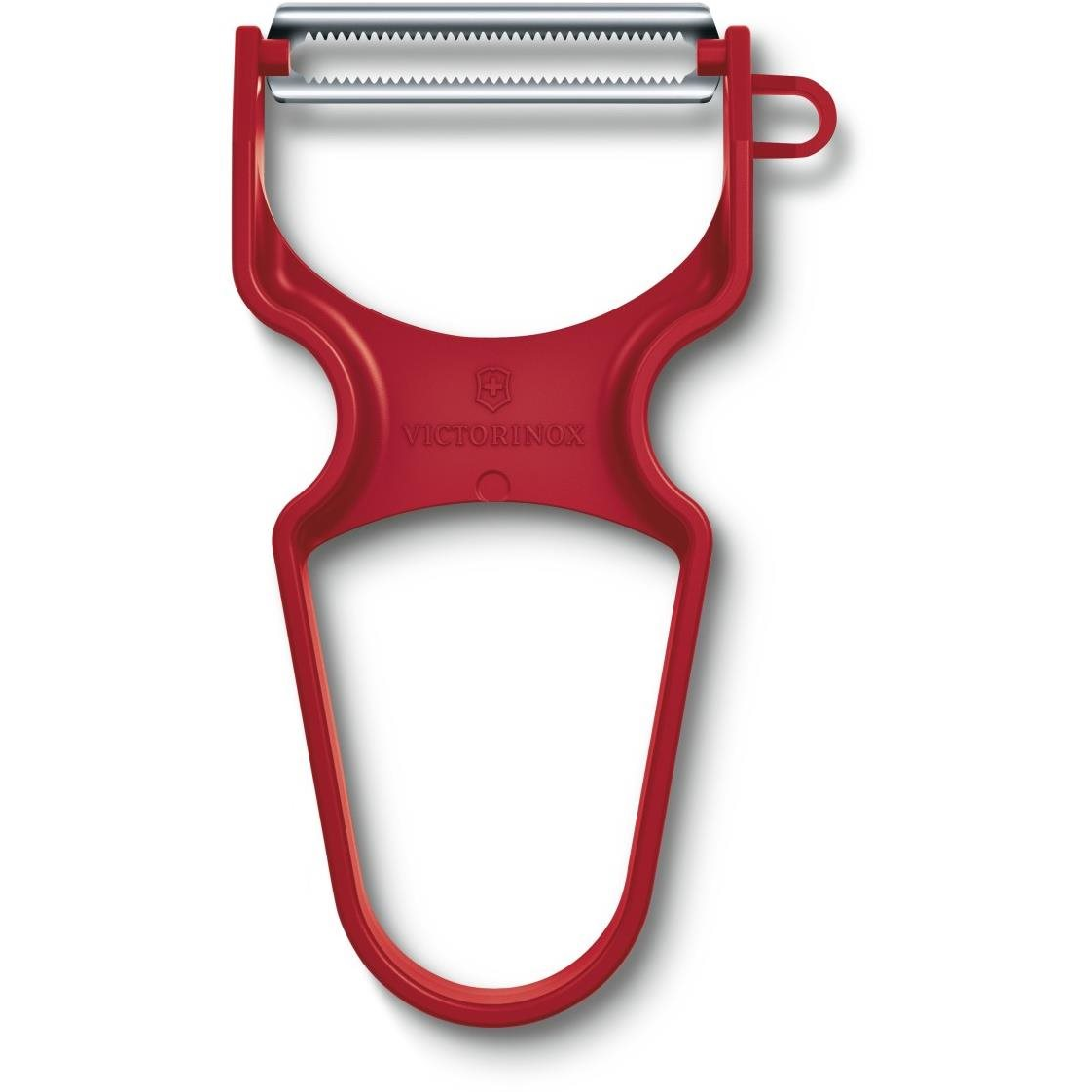 Victorinox Rapid zöldséghámozó fogazott pengével, műanyag, piros (6.0933.1)