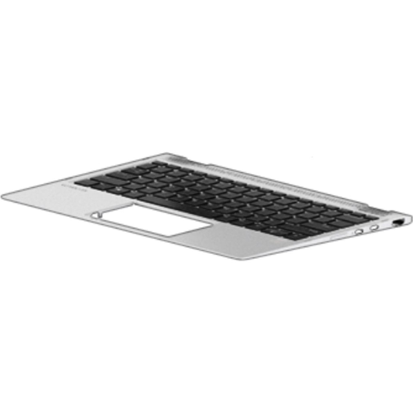 HP L02471-051 laptop reserve-onderdeel Behuizingsvoet + toetsenbord