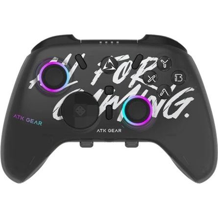 ATK Axe PRO Bluetooth / USB / vezeték nélküli gamepad játékvezérlő fekete +dokkoló (AXE PRO BLACK)
