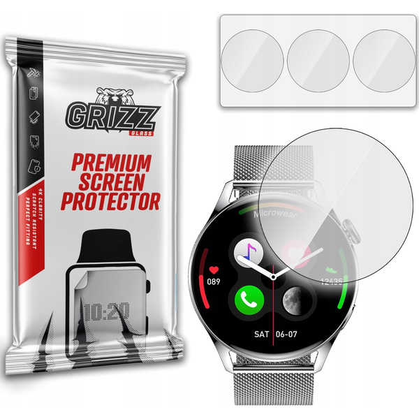  GrizzGlass Folia hydrożelowa GrizzGlass Hydrofilm Watchmark Wear3