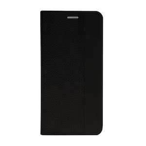 Gigapack Xiaomi Redmi 12C textil mintás fliptok fekete (GP-139218) (GP-139218)