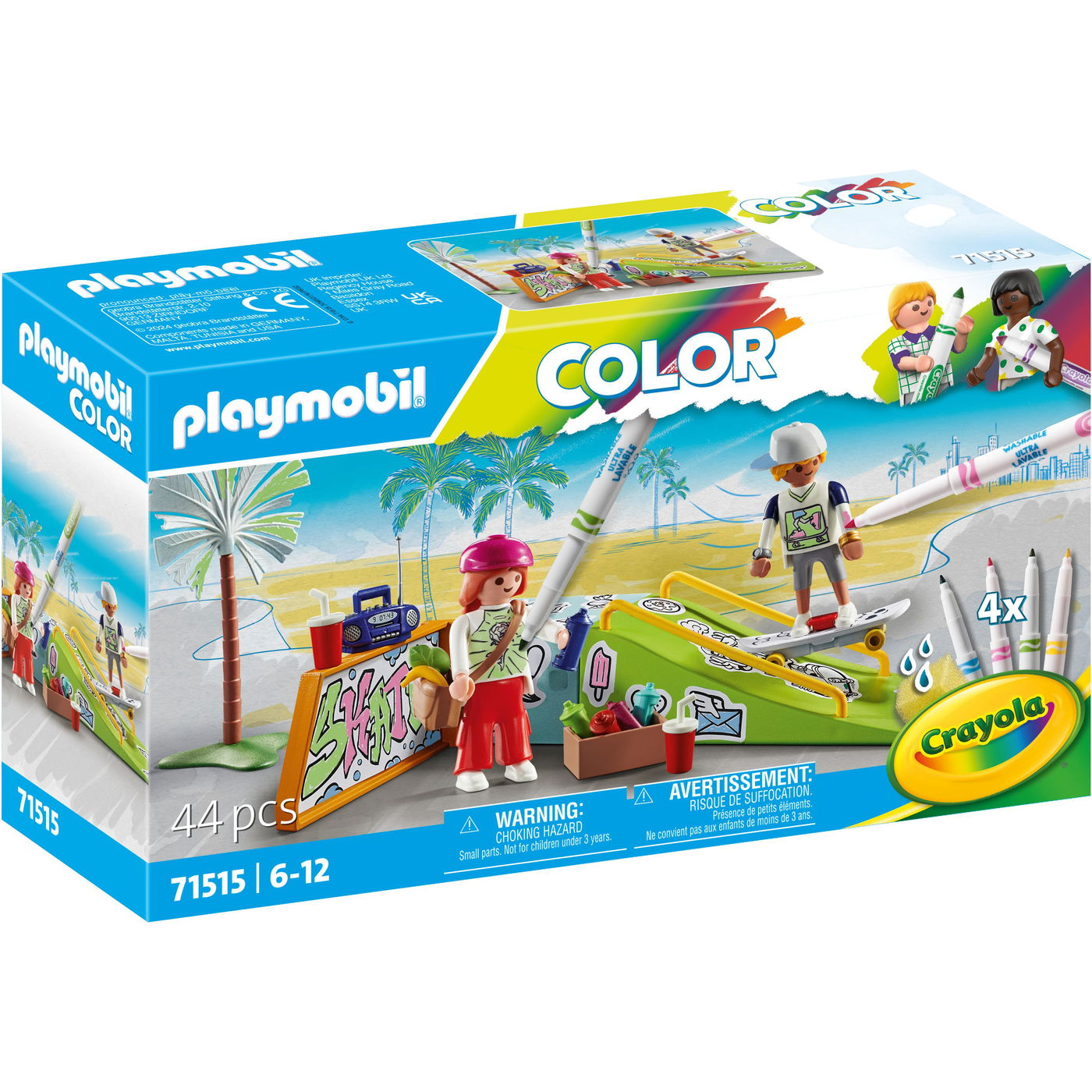 Playmobil Color Skate Park (71515) (Playmobil71515)