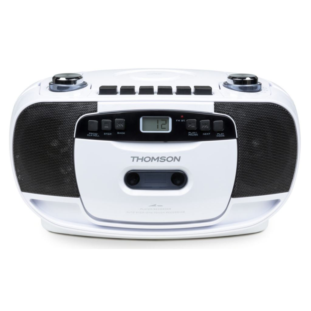 Thomson RK201CD hordozható CD-s rádió fekete-fehér (RK201CD)