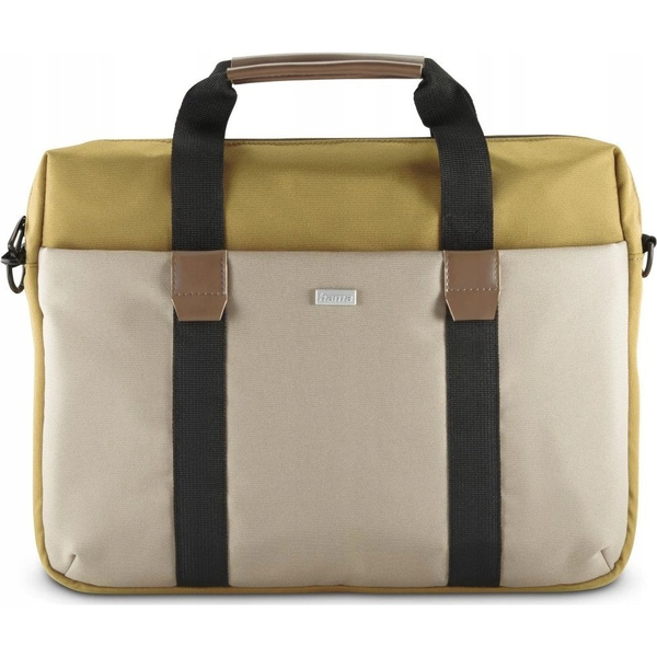 Hama Silvan 35,8 cm (14.1") Borsa con caricamento dall'alto Beige, Giallo