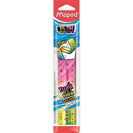 Maped "Twist'n Flex Decor" Vonalzó műanyag - 15 cm