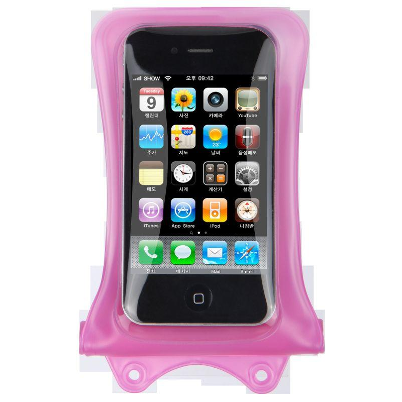 Rollei 20880 WP-i 10 Univerzális Vízálló tok (12x6x0,8cm) - Rózsaszín (R20880)