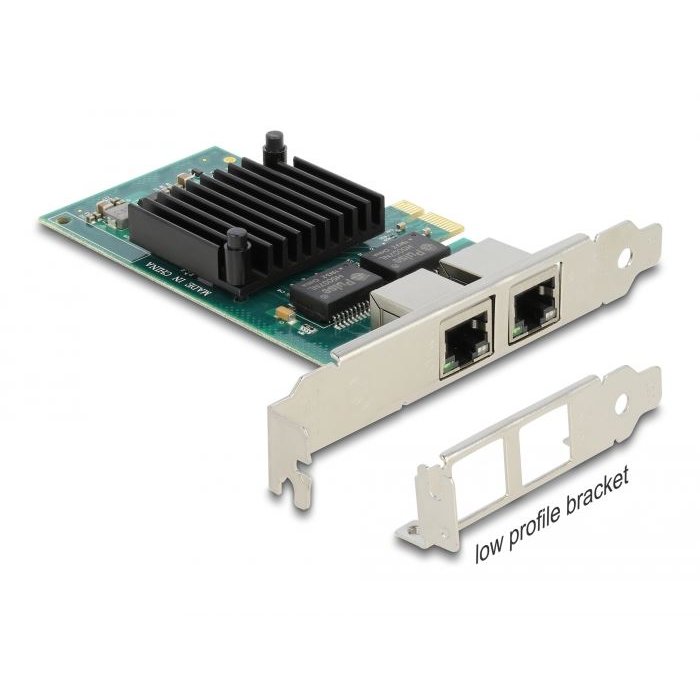 Delock PCI Express kártya - 2 x Gigabit LAN (88502) (del88502)