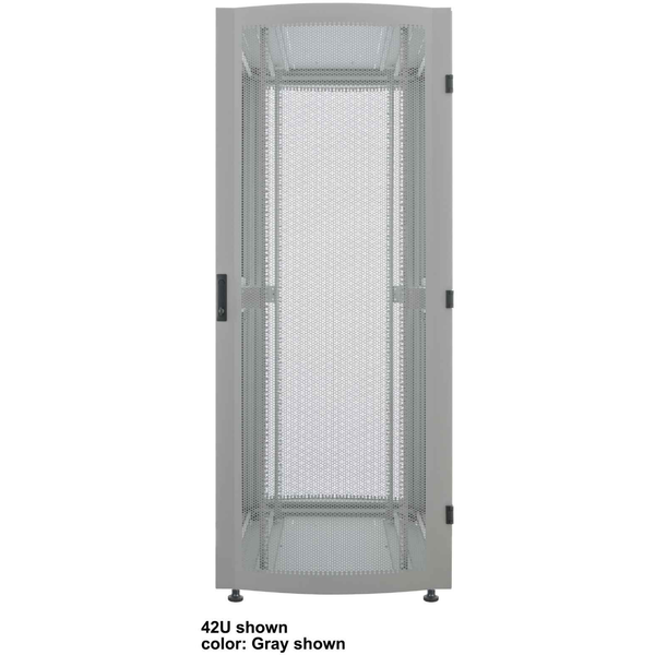 Intellinet 715560 stativ 36U Fritstående reol Sort