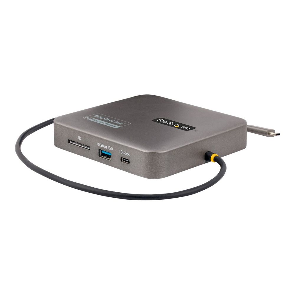 StarTech.com 102B-USBC-MULTIPORT dokovacia stanica a replikátor portov Kábel USB 3.2 Gen 2 (3.1 Gen 2) Type-C Šedá (102B-USBC-MULTIPORT)