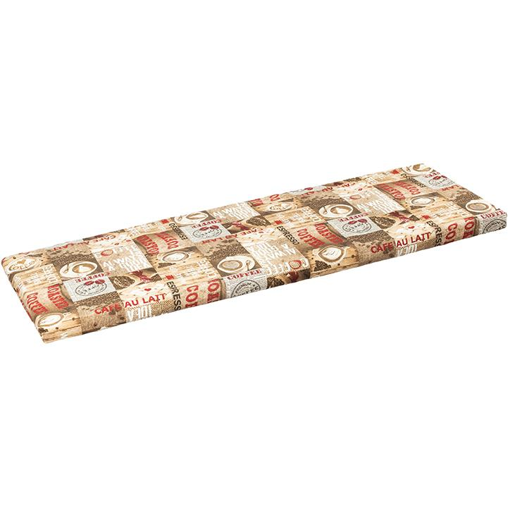 BELLATEX Bench seat 34 / 560 smooth zippered 40 × 120 coffee beans (11499)