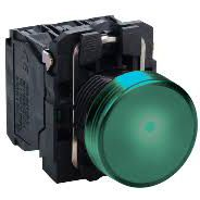 Schneider Electric XB5AVM3 alarm indikatorlys 230-240 V Grøn