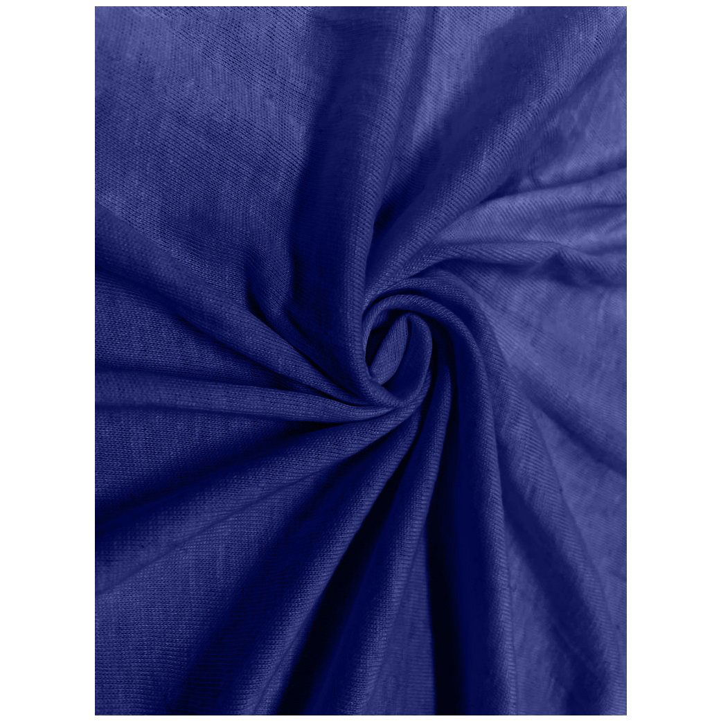 Kaptan Jersey Lux sheet, 180 × 200 cm, dark blue (5693218297-015)