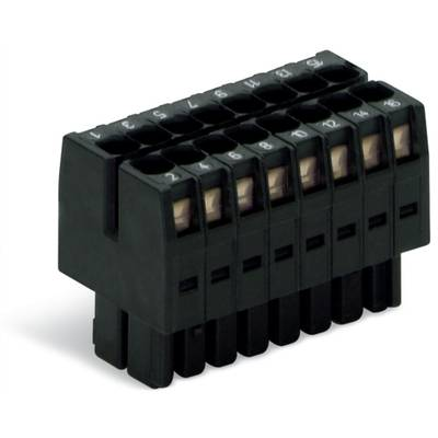 WAGO Hüvelyház kábel 713 Pólusok száma 18 Raszterméret: 3.50 mm 713-1109/000-9037 25 db (713-1109/000-9037)
