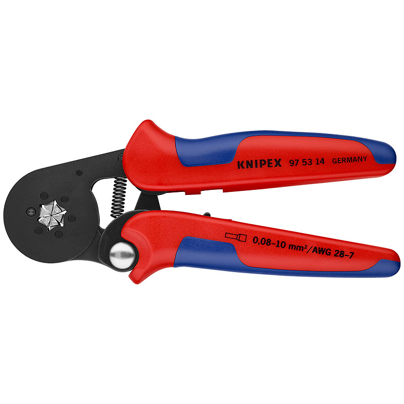 Knipex 97 53 14 Önbeállító krimpelő fogó érvéghüvelyekhez (97 53 14)