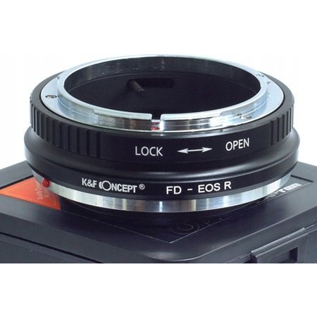 K&f Bague D'adaptation Canon Fd Compatible Avec Eos R