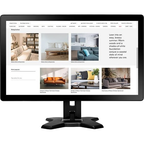 AG Neovo TX-2401 computerskærm 60,5 cm (23.8") 1920 x 1080 pixel Fuld HD LED Berøringsskærm Bordplade Sort