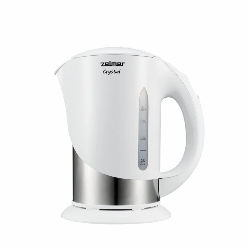 Zelmer Crystal 1.7L Vízforraló - Fehér (ZCK7630W)