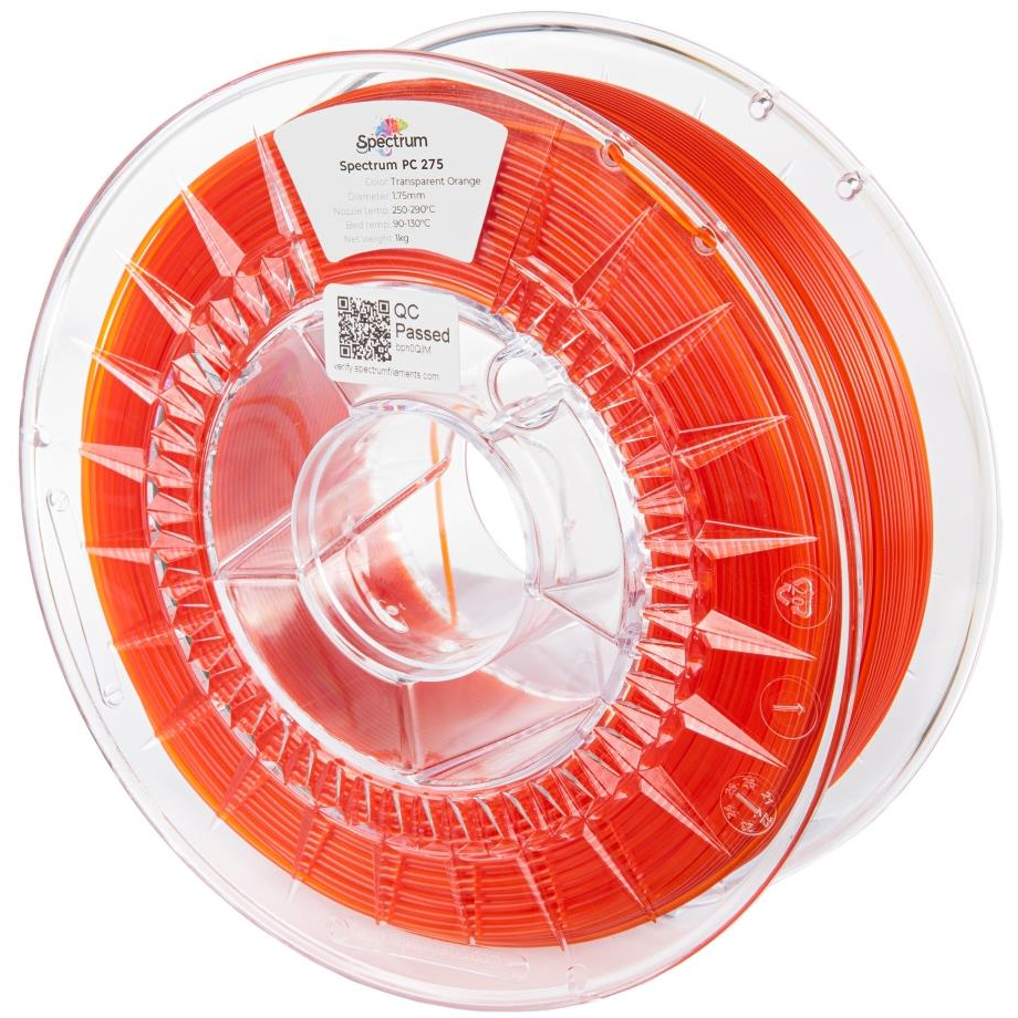 Spectrum PC 275 1,75 mm, Transparent Orange, 1 kg (80939)