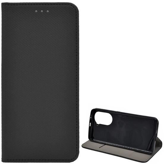 Gigapack Huawei Nova 10 Pro rombusz mintás fliptok fekete (GP-141867) (GP-141867)