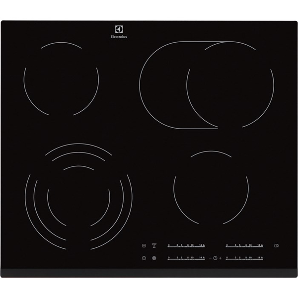 Electrolux EHF6547FXK Főzőlap - Fekete