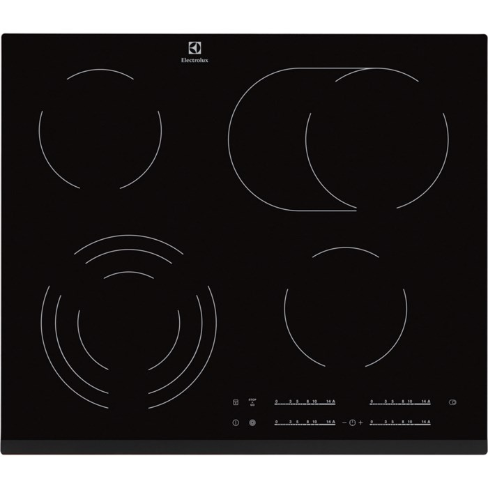 Electrolux EHF6547FXK Főzőlap - Fekete (EHF6547FXK)