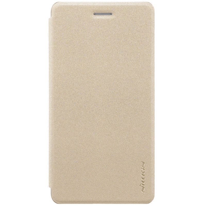 Nillkin Sparkle Nokia 7 Flip Bőrtok - Arany (NL150225)