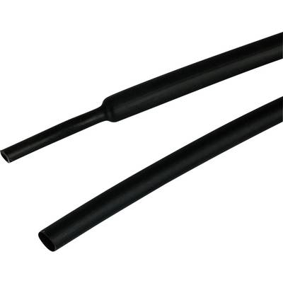 TE Connectivity ATUM-24/8-0 Zsugorcső ragasztóval Fekete 24 mm Zsugorodási arány:3:1 1.2 m (ATUM-24/8-0)