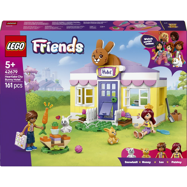LEGO FRIENDS HEARTLAKE CITY BUNNY HOTEL 42679