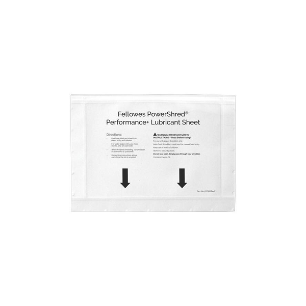 Fellowes 4025601 tilbehør til papirmakulator 10 stk Smøreark