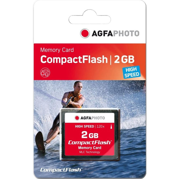 AgfaPhoto Compact Flash 2 GB 120x MLC nagy sebességű Memóriakártya