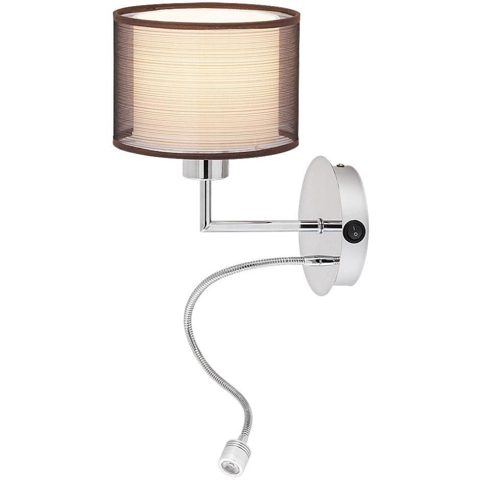 Rábalux - fali lámpa E27/60W + LED/1W (73286)