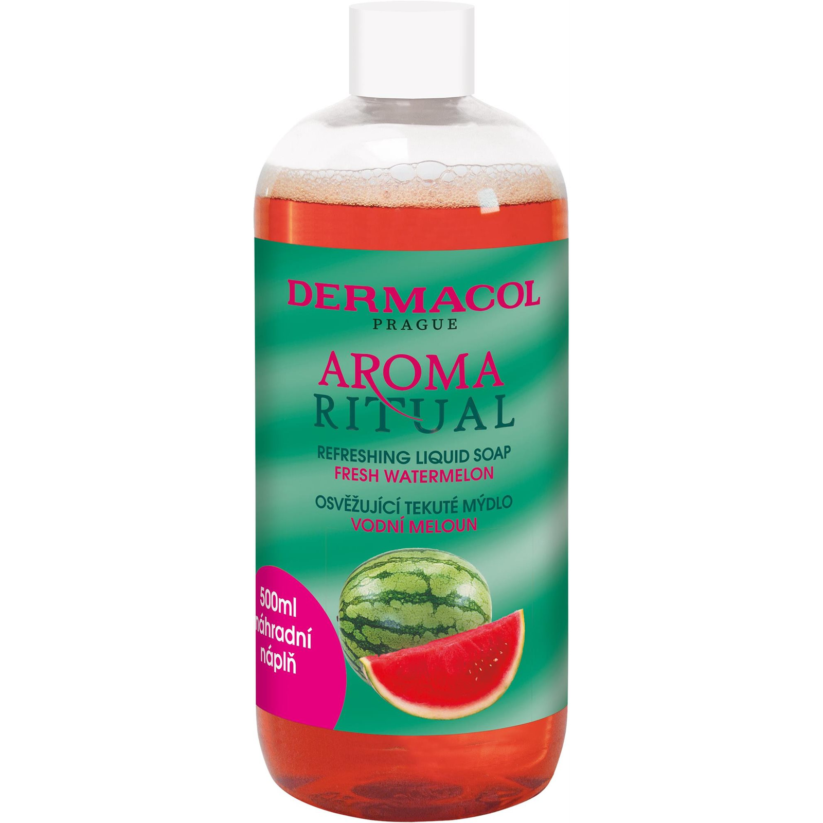 DERMACOL Aroma Ritual refill liquid soap - Watermelon 500 ml (8595003121644)