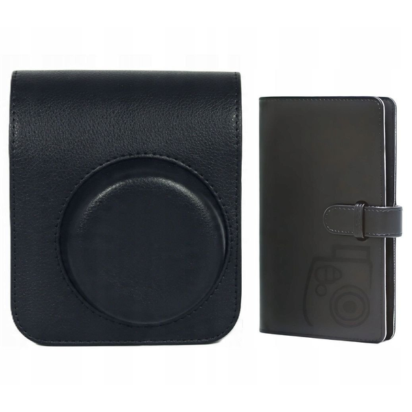 Futerał Etui Pokrowiec Do Fuji Fujifilm Instax Mini 41 + Album Na 96 Zdjęć / Czarny