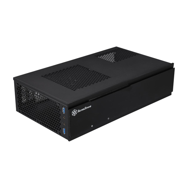 Silverstone Milo Series ML06 HTPC Számítógépház - Fekete