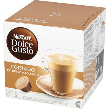 Kapsuly Dolce Gusto Nescafe Cortado Espresso Macchiato 16 kusov