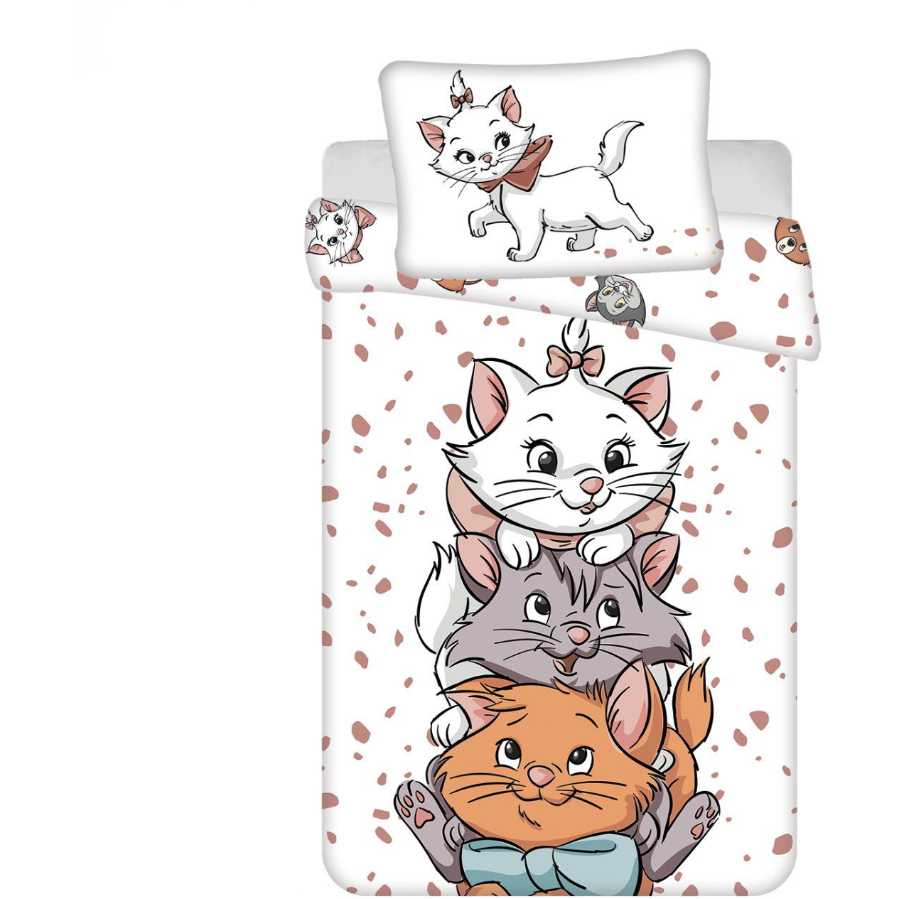 JERRY FABRICS - Marie Cat Friends, 100×135 + 40×60 cm (8592753039434)