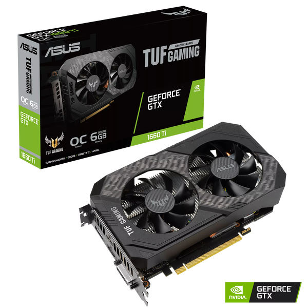 ASUS GeForce GTX 1660 Ti 6GB OC GDDR6 192bit