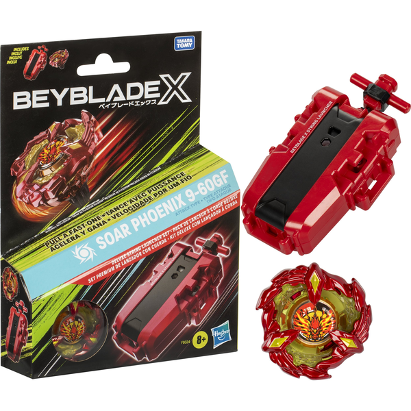 Beyblade X Soar Phoenix 9-60GF Batalla de trompos