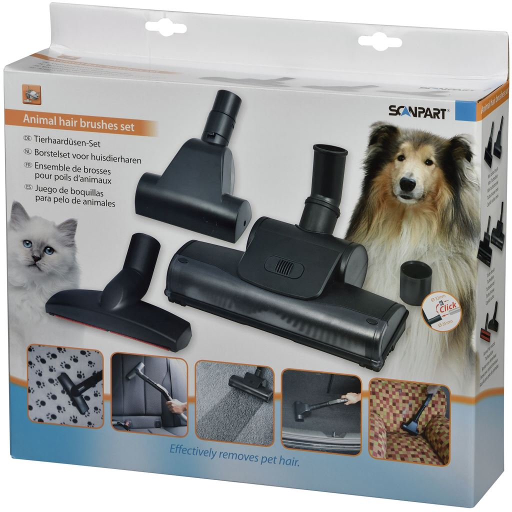 Scanpart 1190000107 állatszőrtisztító porszívófej szett (1190000107)