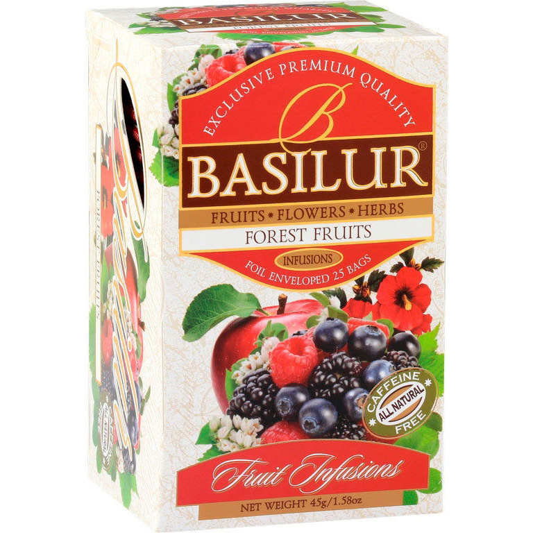 BASILUR Fruit Forest Fruit csomagolt, 25×1,8 g (4792252933293)