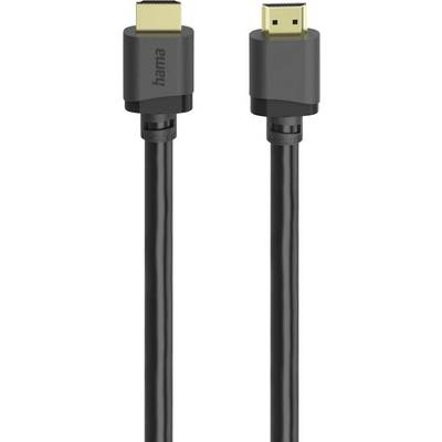 Hama 00202028 HDMI-kabel 2 m HDMI Type A (Standard) Sort