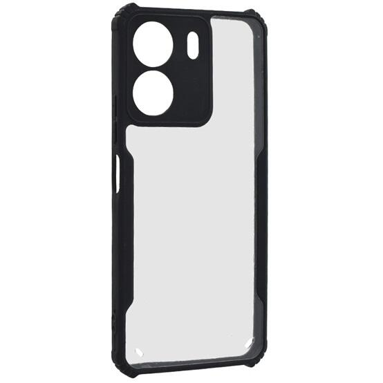 Gigapack Xiaomi Poco C65 akril hátlapos tok átlátszó-fekete (GP-156024) (GP-156024)