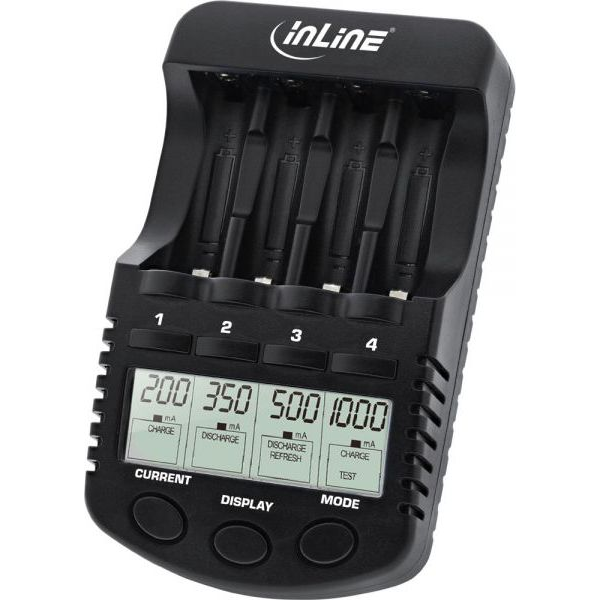 InLine 1287 carica batterie Batteria per uso domestico dC