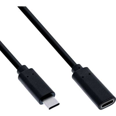 VALUE USB 10Gbps (3.2 gen 2x2) kabel prodl. USB C(M)-USB C(F),1,5m,černý
