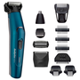 Тример за брада и тяло BaByliss MT890E Japanese Steel 12in1 Multi Trimmer, Работа на батерия до 120 мин, 12 аксесоара, 5 глави