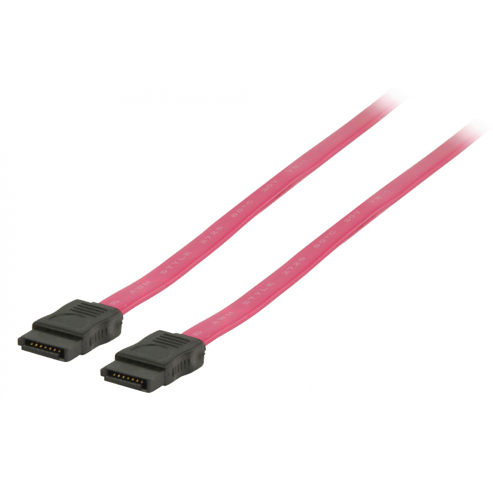 ValueLine VLCP73100R05 SATA kábel 0.5m Piros (VLCP73100R05)