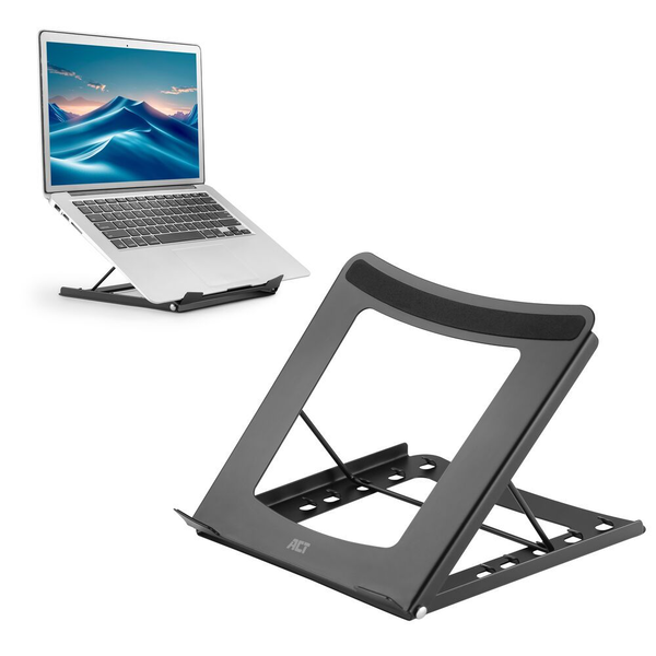ACT AC8145 soporte para ordenador portátil Negro 39,6 cm (15.6")